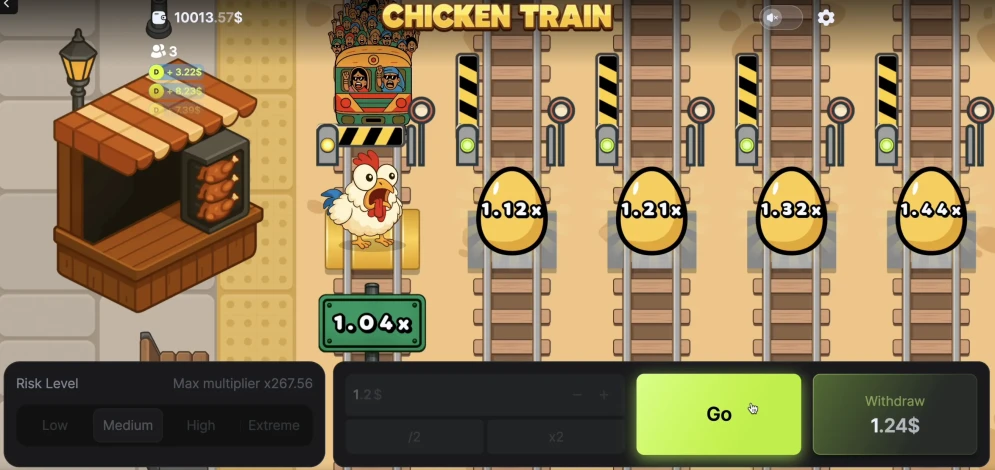 Chicken vs Train demo